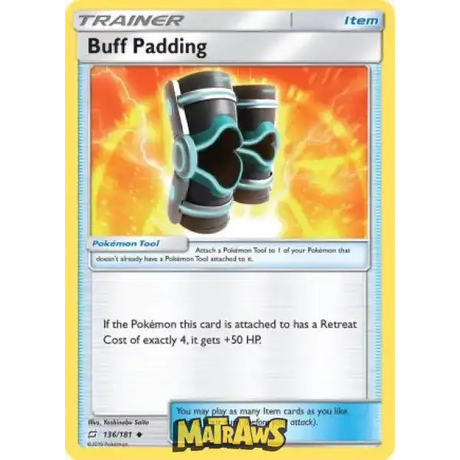 Buff Padding - 136/181 Enkeltkort Team Up 