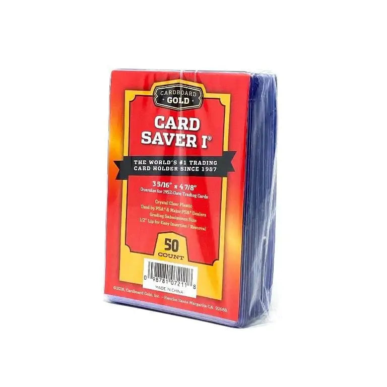 Card Saver 1 - Cardboard Gold (50 stk.) Tilbehør Cardboard Gold 