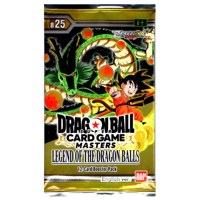 Dragon Ball Super: Masters TCG: Zenkai Series 08 - Legend of the Dragon Balls - Booster Pack