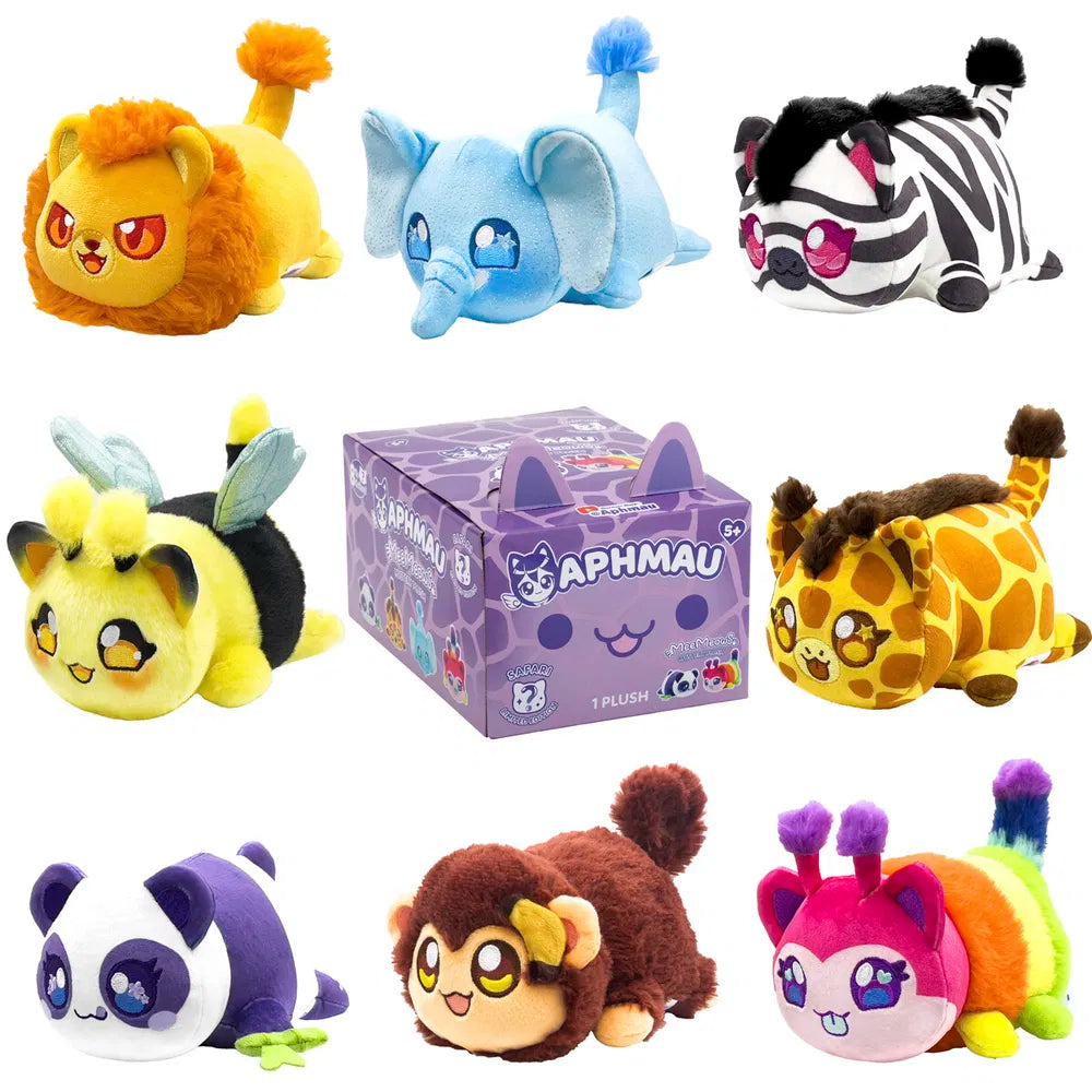 Aphmau MeeMeows Safari Limited Edition Mystery Plush Bamse