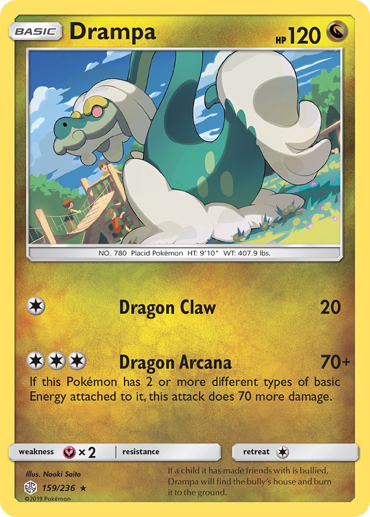 Drampa - Cosmic Eclipse (Rare) [CEC-159] English / Near Mint / Normal