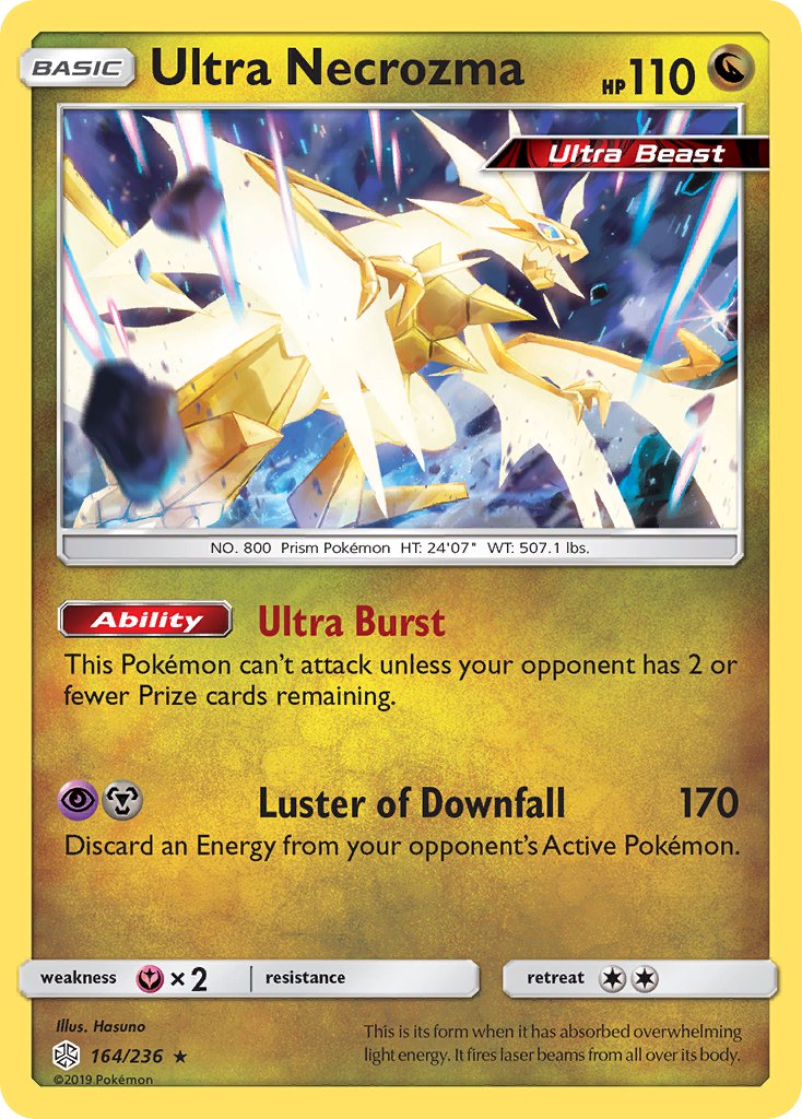 Ultra Necrozma - Cosmic Eclipse (Holo Rare) [CEC-164] English / Near Mint / Normal