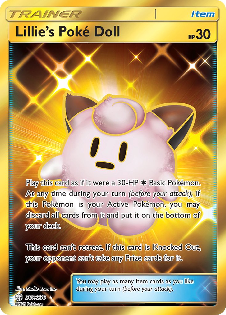 Lillie's Poké Doll - Cosmic Eclipse (Secret Rare) [CEC-267] English / Near Mint / Normal