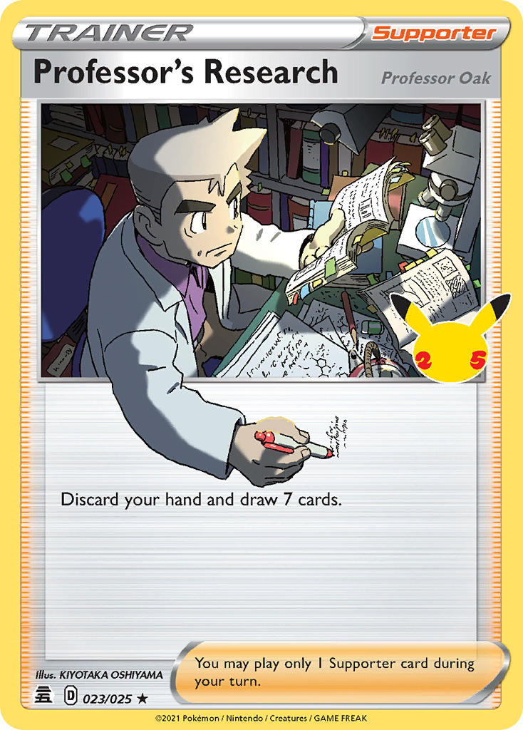 Professor's Research - Celebrations (Holo Rare) [CEL-023] English / Near Mint / Normal