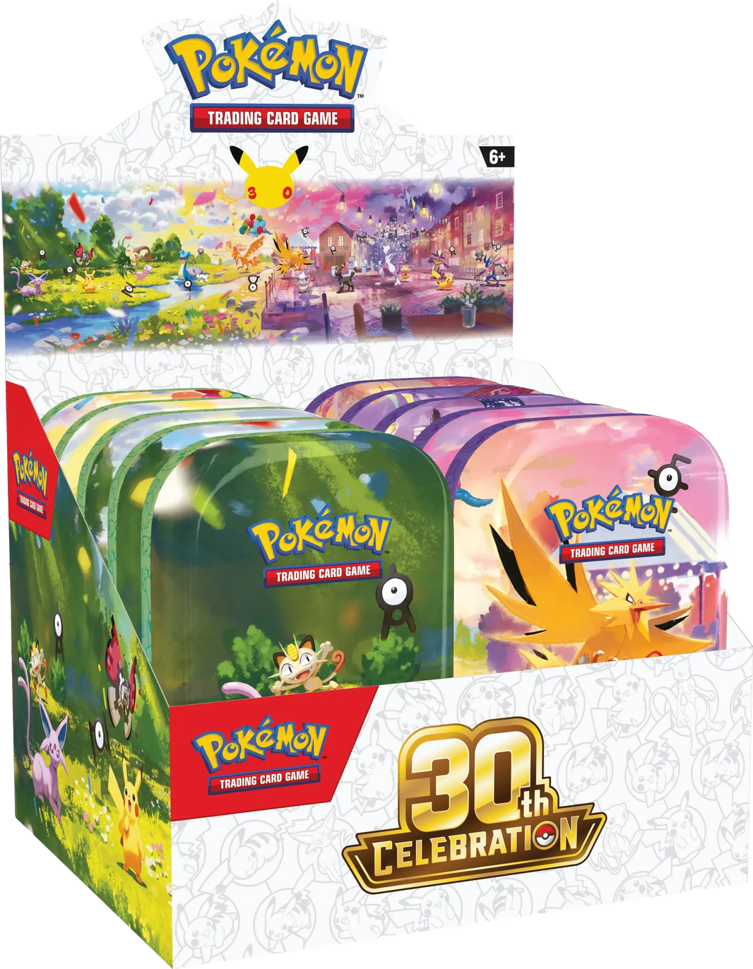 Pokémon TCG: Mega Evolution: 30th Celebration - Mini Tin Kortspil