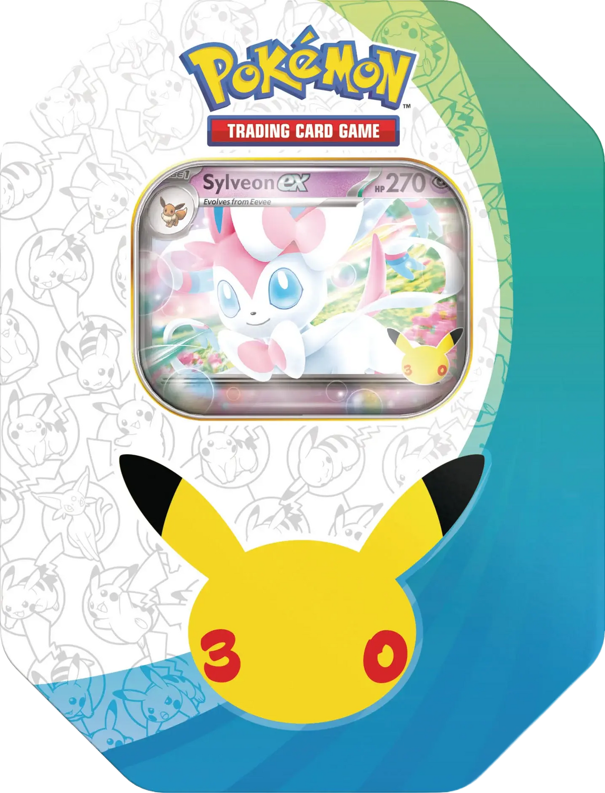 Pokémon TCG: Mega Evolution: 30th Celebration - ex Tin Kortspil