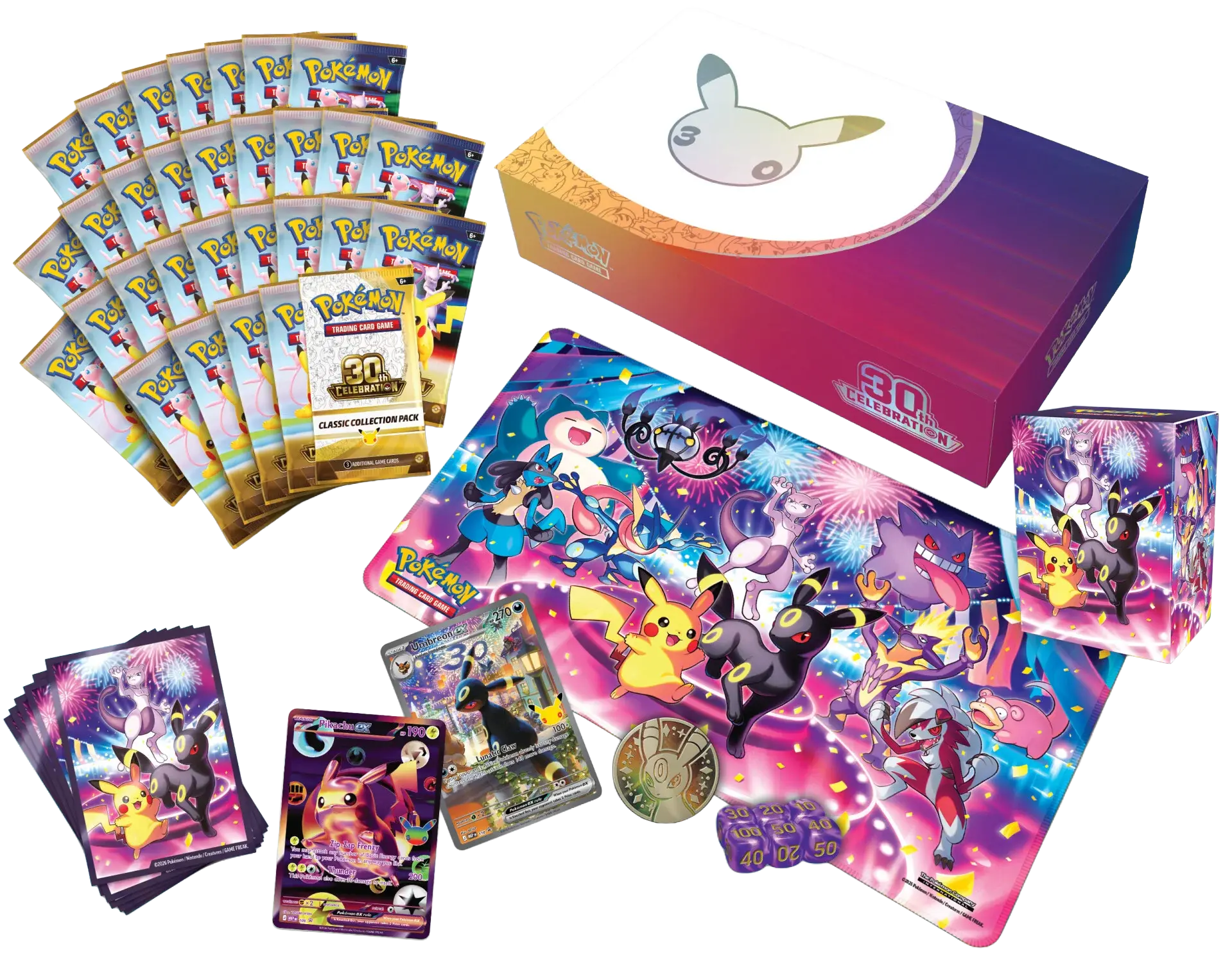 Pokémon TCG: Mega Evolution: 30th Celebration - Umbreon ex - Ultra Premium Collection