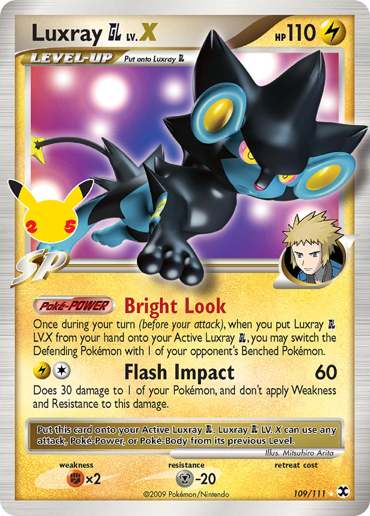 Luxray  LV.X - Celebrations (Holo Rare) [CEL-RR 109] English / Near Mint / Normal