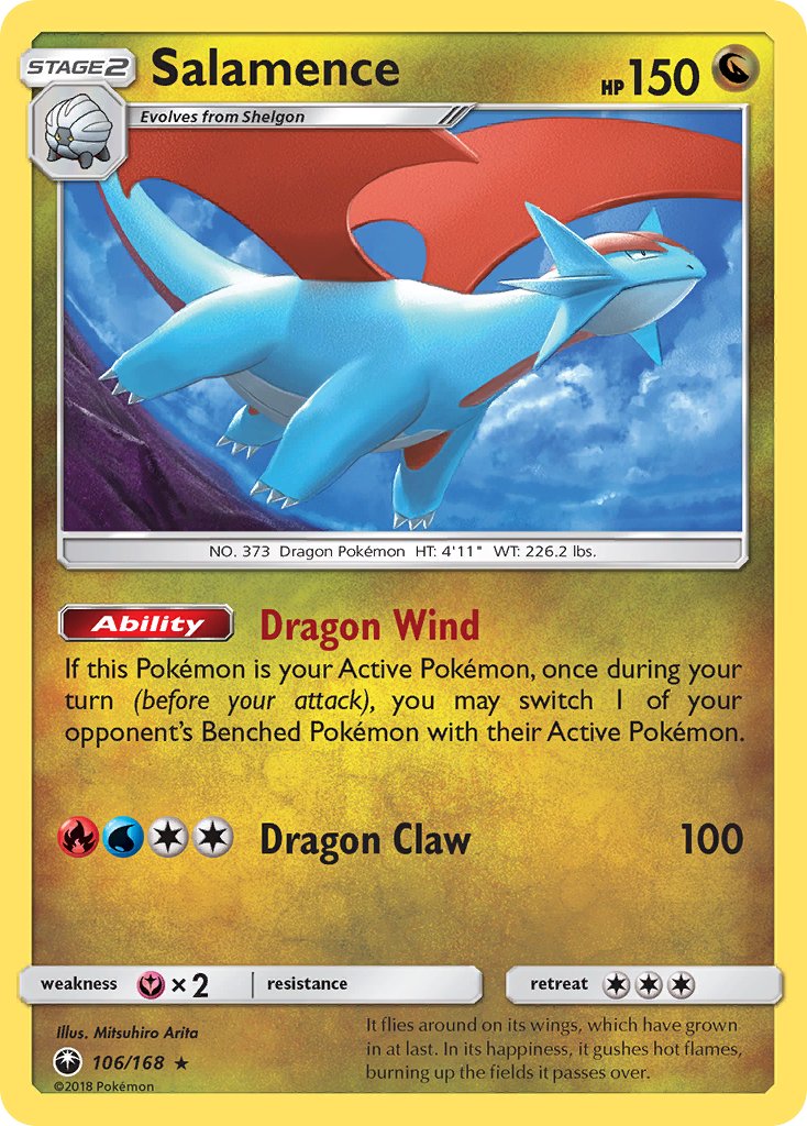 Salamence - Celestial Storm (Holo Rare) [CES-106] English / Near Mint / Normal