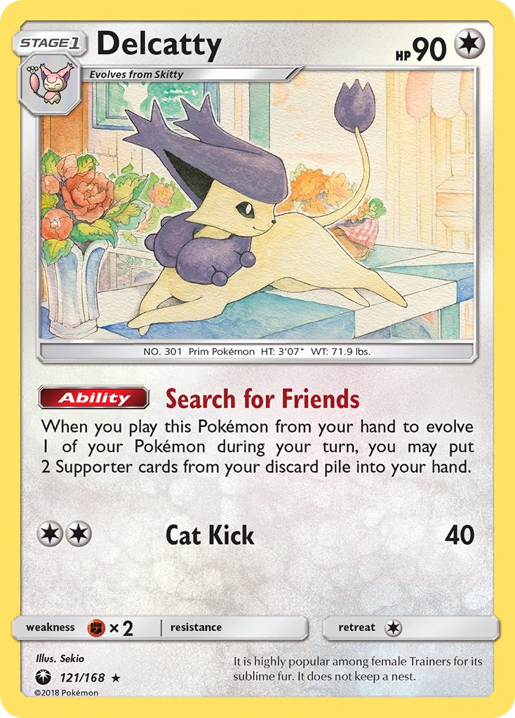 Delcatty - Celestial Storm (Holo Rare) [CES-121] English / Near Mint / Normal