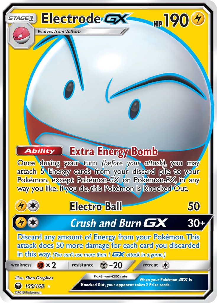 Electrode GX - Celestial Storm (Ultra Rare) [CES-155] English / Near Mint / Normal