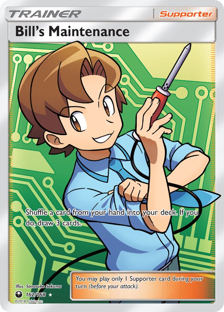Bill's Maintenance - Celestial Storm (Ultra Rare) [CES-162] English / Near Mint / Normal