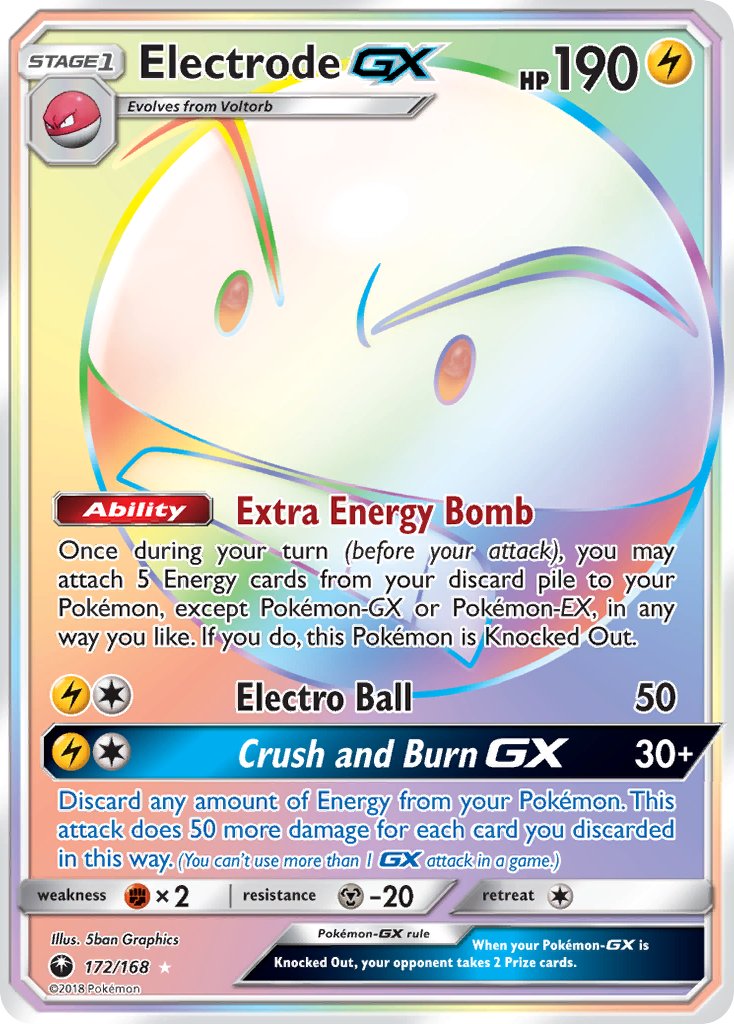 Electrode GX - Celestial Storm (Secret Rare) [CES-172] English / Near Mint / Normal