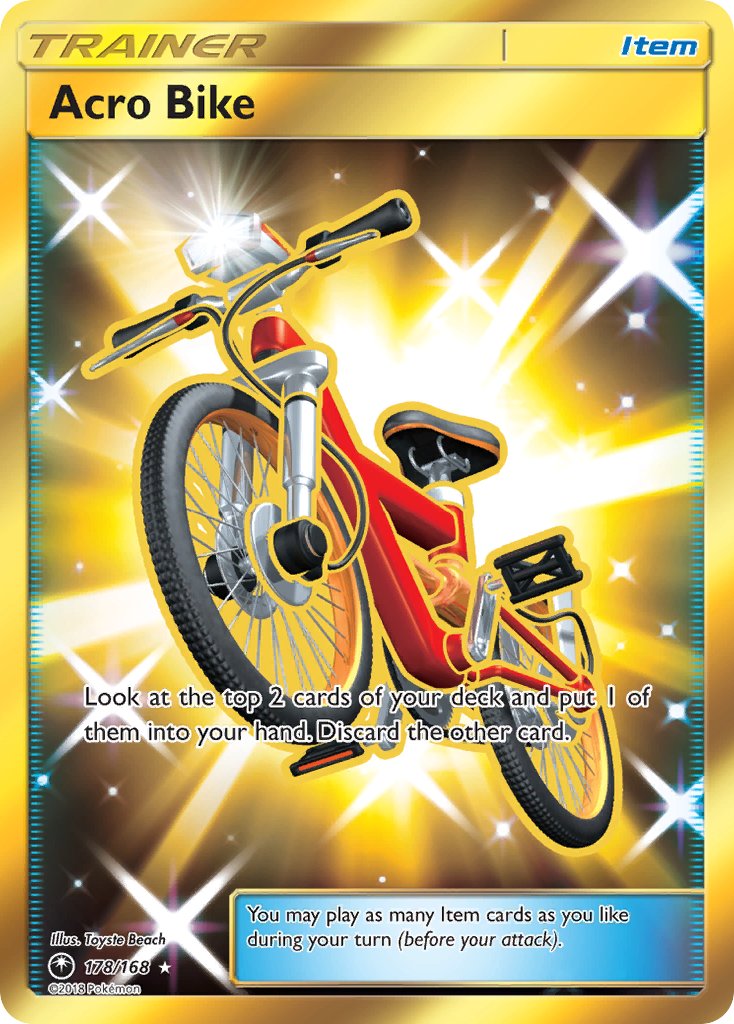 Acro Bike - Celestial Storm (Secret Rare) [CES-178] English / Near Mint / Normal