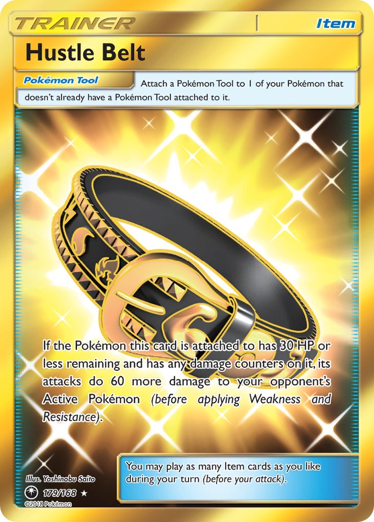 Hustle Belt - Celestial Storm (Secret Rare) [CES-179] English / Near Mint / Normal