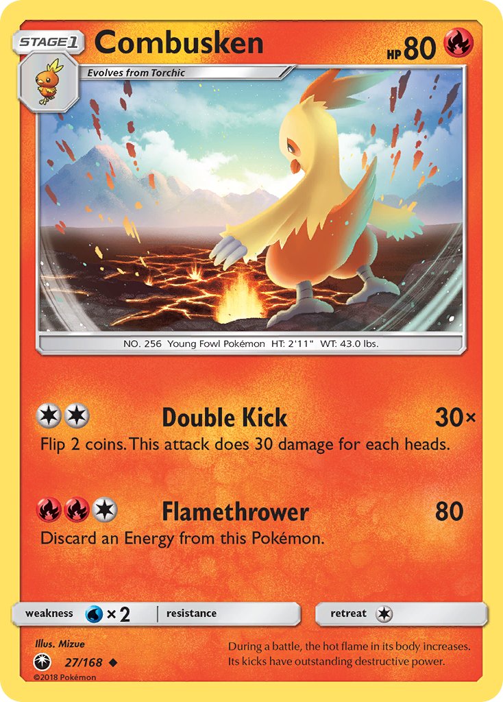 Combusken - Celestial Storm (Uncommon) [CES-27] English / Near Mint / Normal