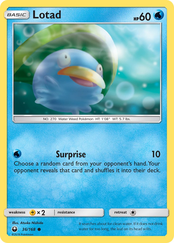 Lotad - Celestial Storm (Common) [CES-36] English / Near Mint / Normal