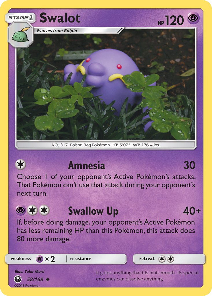Swalot - Celestial Storm (Uncommon) [CES-58] English / Near Mint / Normal