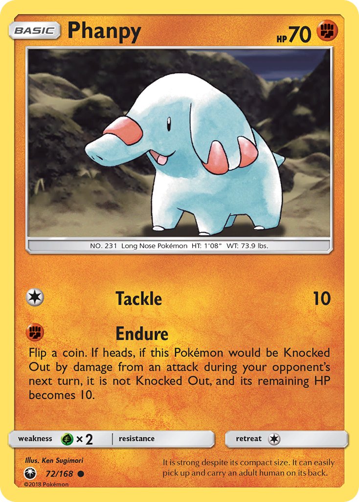 Phanpy - Celestial Storm (Common) [CES-72] English / Near Mint / Normal