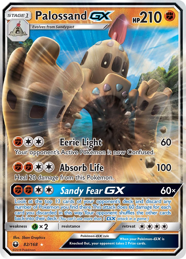 Palossand GX - Celestial Storm (Ultra Rare) [CES-82] English / Near Mint / Normal