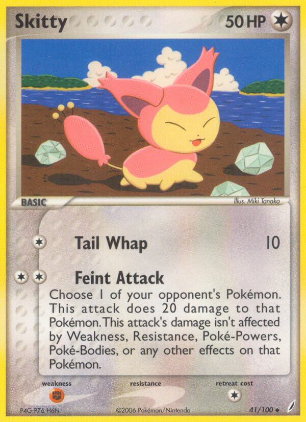Skitty - EX Crystal Guardians (Uncommon) [CG-41] English / Near Mint / Normal