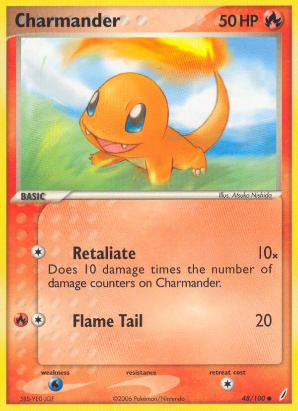 Charmander - EX Crystal Guardians (Common) [CG-48] English / Near Mint / Normal