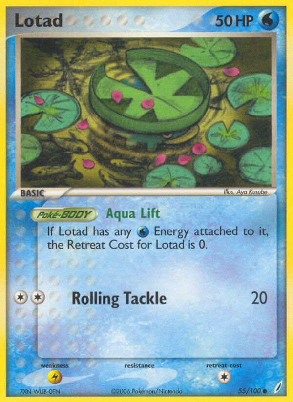 Lotad - EX Crystal Guardians (Common) [CG-55] English / Near Mint / Normal