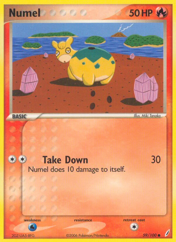 Numel - EX Crystal Guardians (Common) [CG-59] English / Near Mint / Normal
