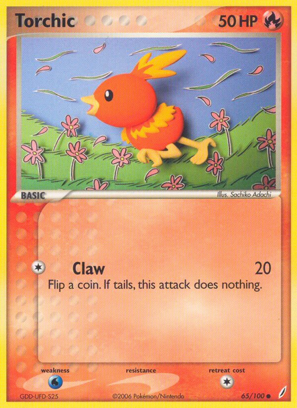 Torchic - EX Crystal Guardians (Common) [CG-65] English / Near Mint / Normal