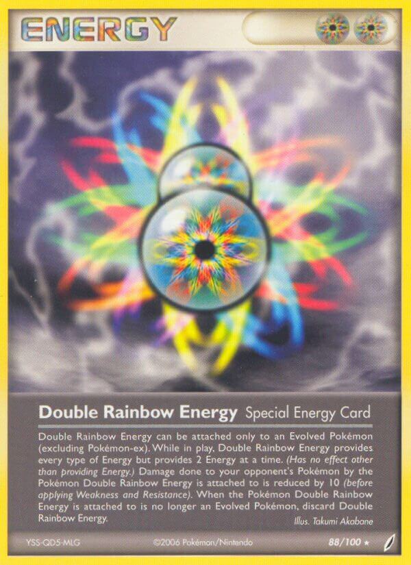 Double Rainbow Energy - EX Crystal Guardians (Rare) [CG-88] English / Near Mint / Normal