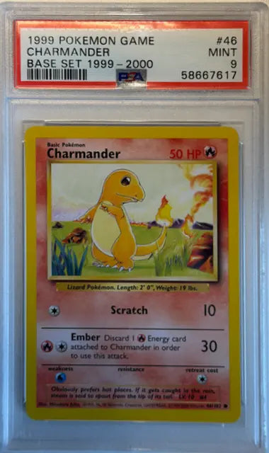 Charmander - Base Set (Common) [46] Kortspil