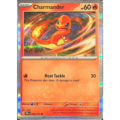 Charmander - Holo - 026/197 - Enkeltkort