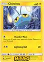 Chinchou - 73/214 Enkeltkort Lost Thunder 