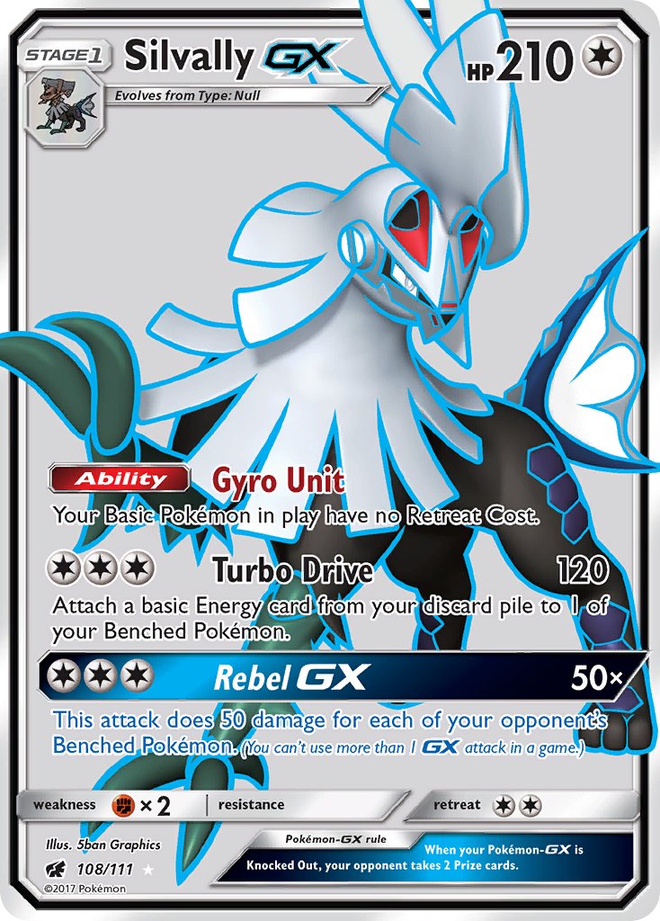 Silvally GX - Crimson Invasion (Ultra Rare) [CIN-108] English / Near Mint / Normal