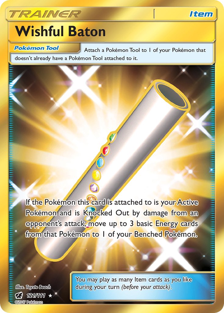 Wishful Baton - Crimson Invasion (Secret Rare) [CIN-121] English / Near Mint / Normal