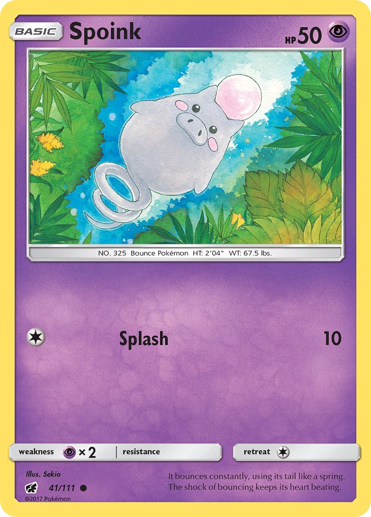 Spoink - Crimson Invasion (Common) [CIN-41] English / Near Mint / Normal