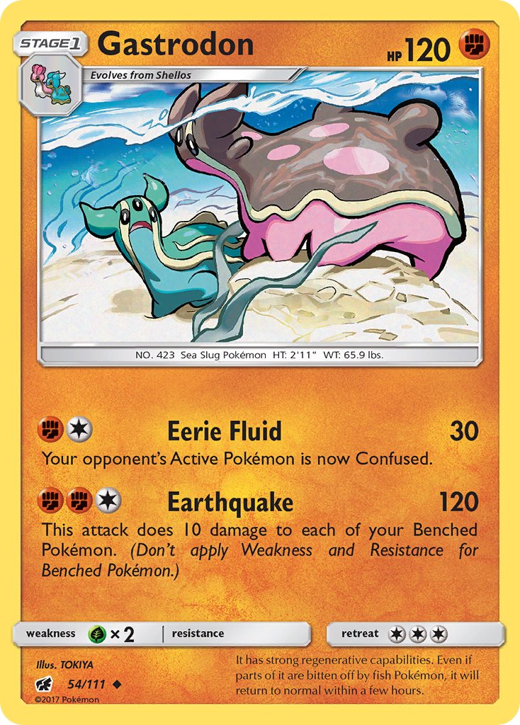 Gastrodon - Crimson Invasion (Uncommon) [CIN-54] English / Near Mint / Normal