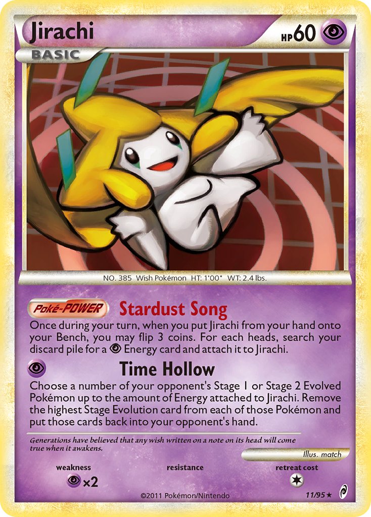 Jirachi - Call of Legends (Holo Rare) [CL-11] English / Near Mint / Normal