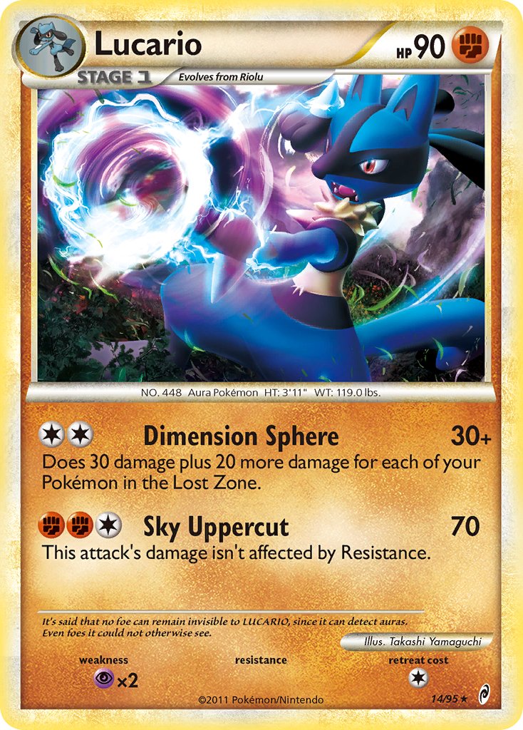 Lucario - Call of Legends (Holo Rare) [CL-14] English / Near Mint / Normal