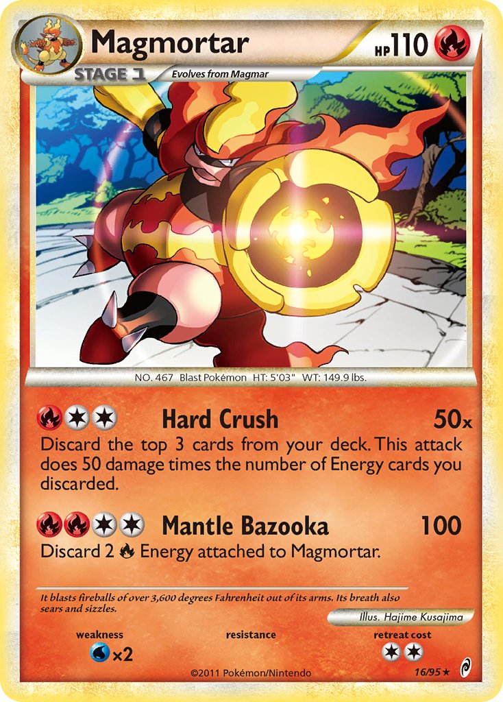 Magmortar - Call of Legends (Holo Rare) [CL-16] English / Near Mint / Normal