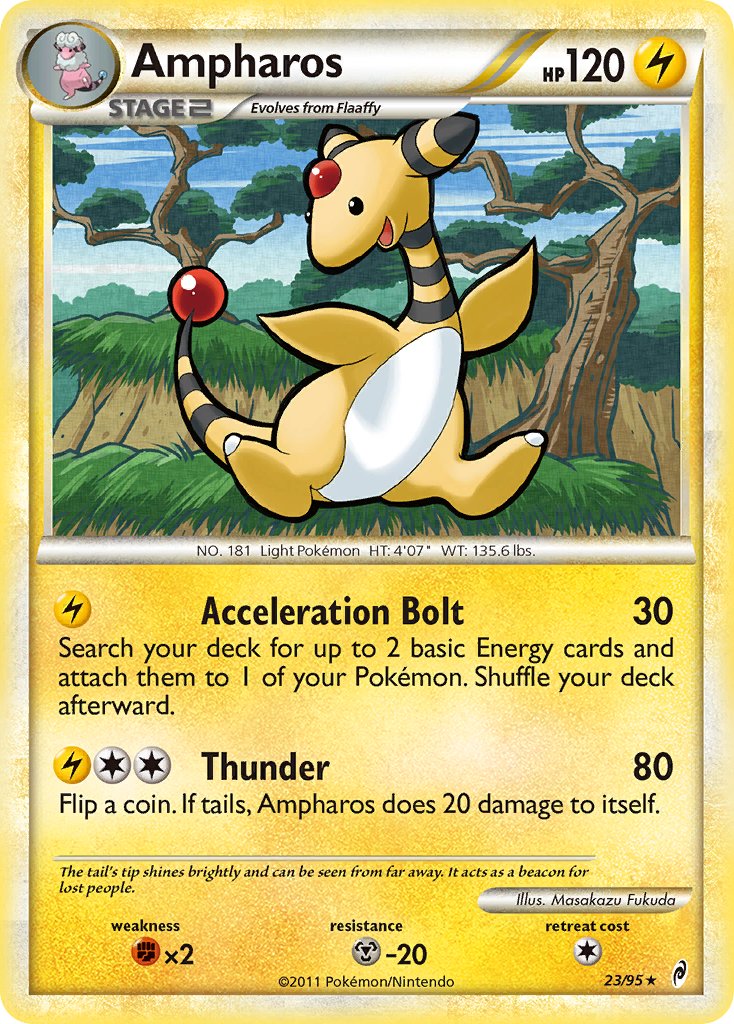 Ampharos - Call of Legends (Rare) [CL-23] English / Near Mint / Normal