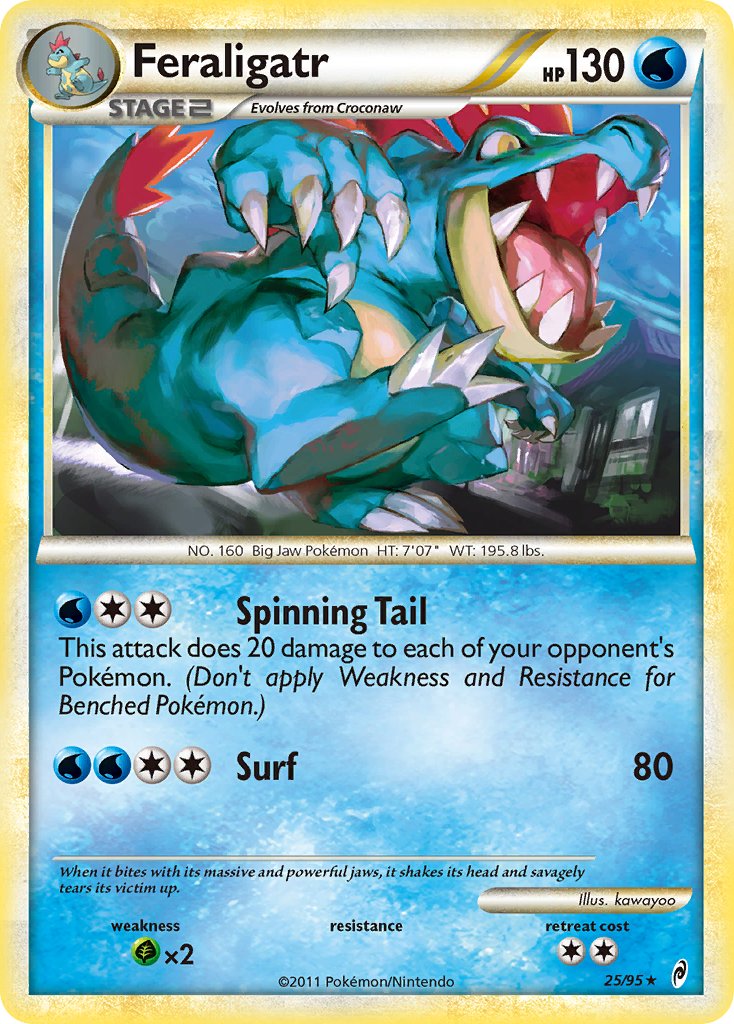 Feraligatr - Call of Legends (Rare) [CL-25] English / Near Mint / Normal