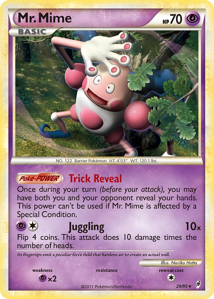 Mr. Mime - Call of Legends (Rare) [CL-29] English / Near Mint / Normal