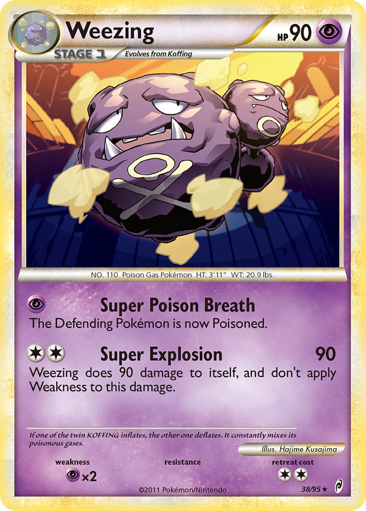 Weezing - Call of Legends (Rare) [CL-38] English / Near Mint / Normal
