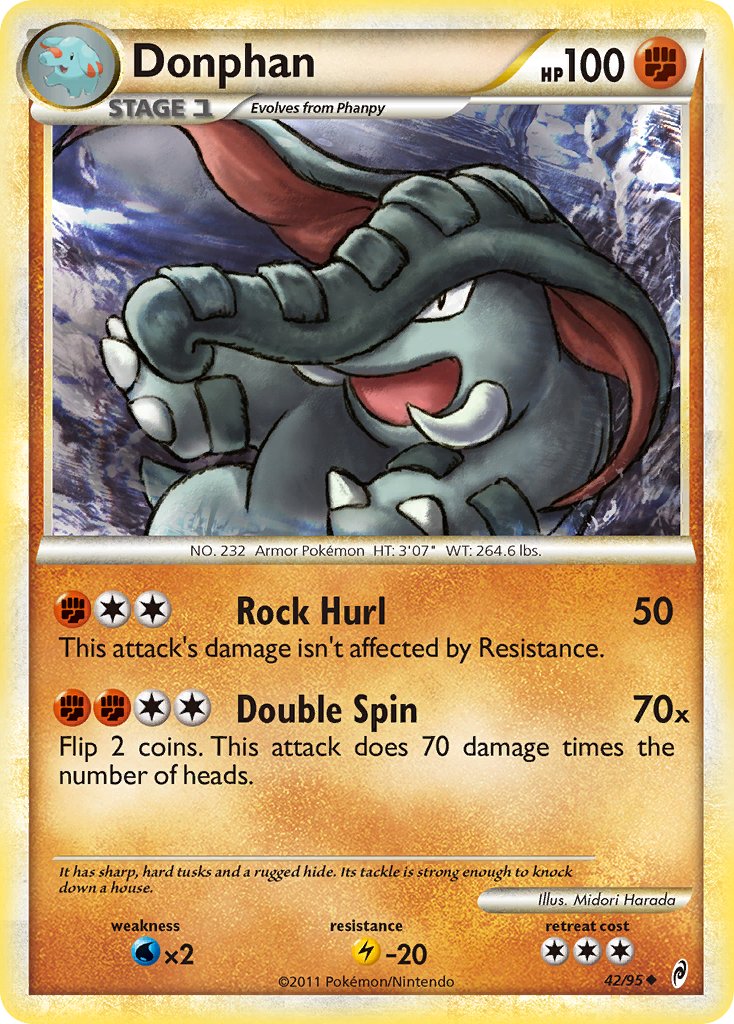Donphan - Call of Legends (Uncommon) [CL-42] English / Near Mint / Normal