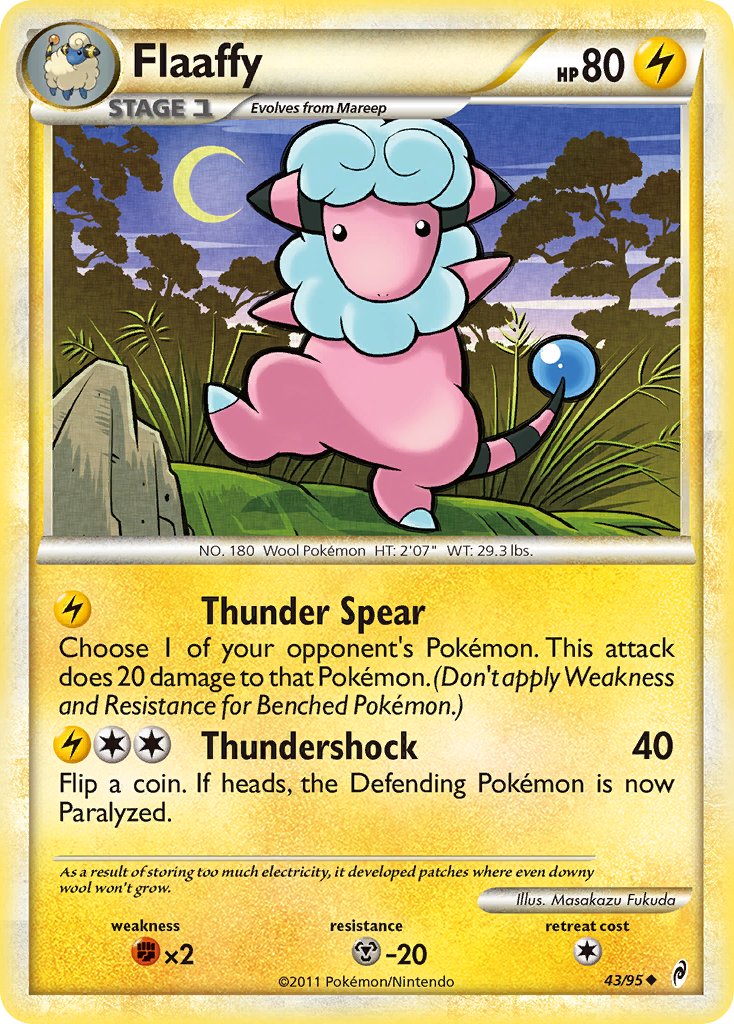 Flaaffy - Call of Legends (Uncommon) [CL-43] English / Near Mint / Normal