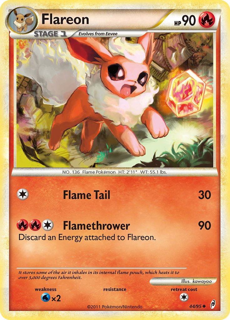 Flareon - Call of Legends (Uncommon) [CL-44] English / Near Mint / Normal