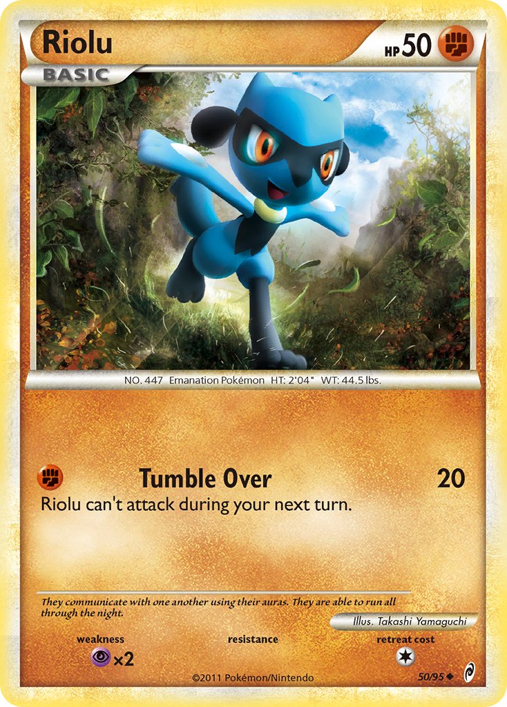 Riolu - Call of Legends (Uncommon) [CL-50] English / Near Mint / Normal