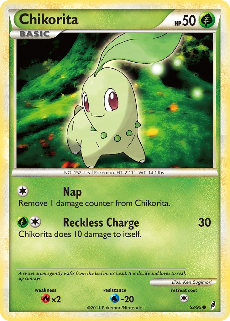 Chikorita - Call of Legends (Common) [CL-53] English / Near Mint / Normal
