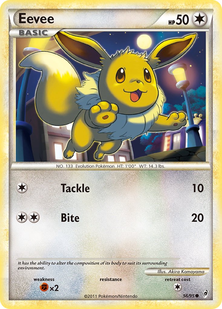 Eevee - Call of Legends (Common) [CL-56] English / Near Mint / Normal